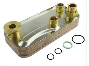 Worcester Bosch 24 CDI 26CDI Boiler Plate Heat Exchanger with O'Rings 87161429000
